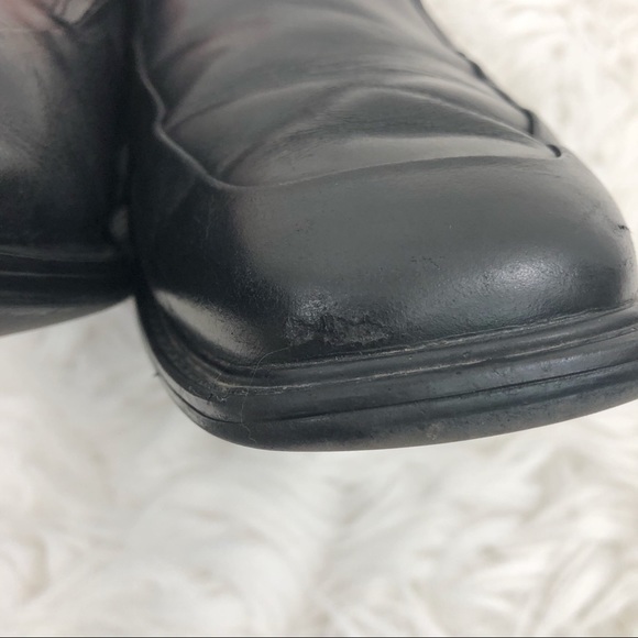 Rockport Mens Hancock Black Leather Loafer Shoes - Picture 8 of 8